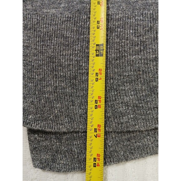 Vince Womens Sweater Gray Soft Linen Rayon Blend Lightweight Pullover Small - Picture 9 of 15